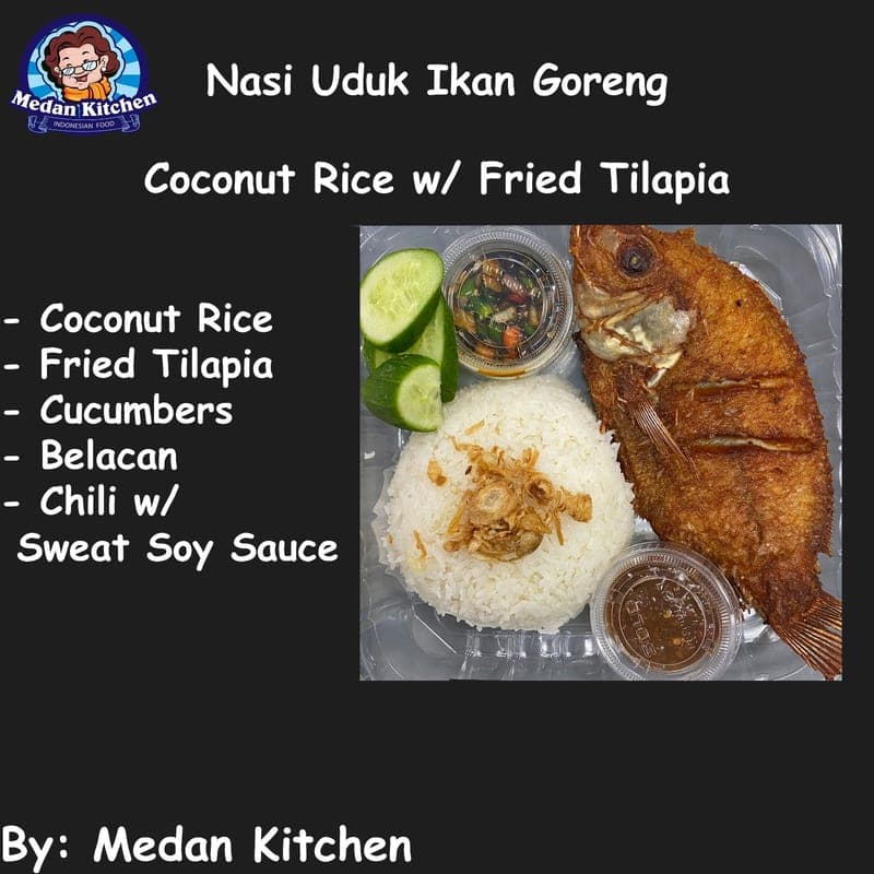 Nasi Uduk Ikan Goreng